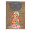 Greeting Card - Rajasthani Miniature Painting - Radha Krishna on Lotus - 5