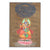 Greeting Card - Rajasthani Miniature Painting - Radha Krishna on Lotus - 5"x7" Prabhuji’s Gifts wholesale and retail