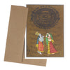 Greeting Card - Rajasthani Miniature Painting - Radha Krishna - 5