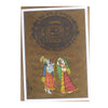 Greeting Card - Rajasthani Miniature Painting - Radha Krishna - 5