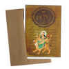 Greeting Card - Rajasthani Miniature Painting - Durga on Tiger - 5