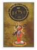 Greeting Card - Rajasthani Miniature Painting - Standing Saraswati - 5