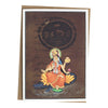 Greeting Card - Rajasthani Miniature Painting - Ganga - 5