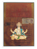 Greeting Card - Rajasthani Miniature Painting - Seated Hanuman - 5