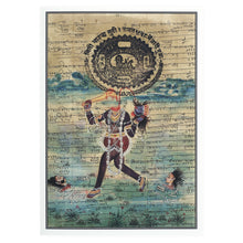 Greeting Card - Rajasthani Miniature Painting - Kali - 5"x7" Prabhuji’s Gifts wholesale and retail