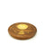 Incense Burner - Wooden Round Plate Buddha - 4 inches - Wholesale and Retail Prabhuji's Gifts 
