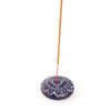 Incense Burner - Soapstone Pebble Throat Chakra Vishudha 2.5