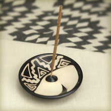 Incense Burner - Peruvian Ceramic Incense Burner for Stick Incense - 4.75"