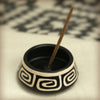Incense Burner - Peruvian Ceramic Incense Burner for Stick and Cone Incense - 4.5