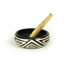 701-82 - Incense Burner - Peruvian Ceramic Holder for Palo Santo Stick - 5" - Prabhuji's Gifts wholesale and retail