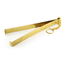 Brass Charcoal Tongs 7.5"