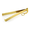 Brass Charcoal Tongs 7.5