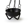 Burner - Hanging Black Cauldron Small