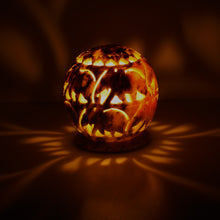 Burner for Cones and Candle Holder - Soapstone Carved T-Lite Ball - Elephant 3.5 inches - Wholesale and Retail Prabhuji's Gifts 