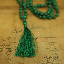 Prayer Mala Beads - Man-made Malachite - 108 Prayer Beads