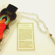 Prayer Mala Beads - Clear Crystal Quartz - 108 Prayer Beads - Wholesale and Retail Prabhuji's Gifts 