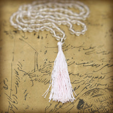 Cuentas de oración Mala - Cuarzo cristal transparente - 108 cuentas de oración