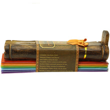 Incense Gift Set - Bamboo Burner + 7 Chakras Incense Stick & Greeting: Thank you for being you - Wholesale and Retail Prabhuji's Gifts 