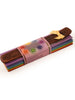 Prabhuji's Gifts - Incense Gift Set - Flat Burner + 7 Chakras Incense Stick in Purple Greeting Sleeve