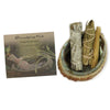 Kit - Smudging Kit Palo Santo - Sage - Yerba Santa - Abalone shell - with Purification Instruction Booklet