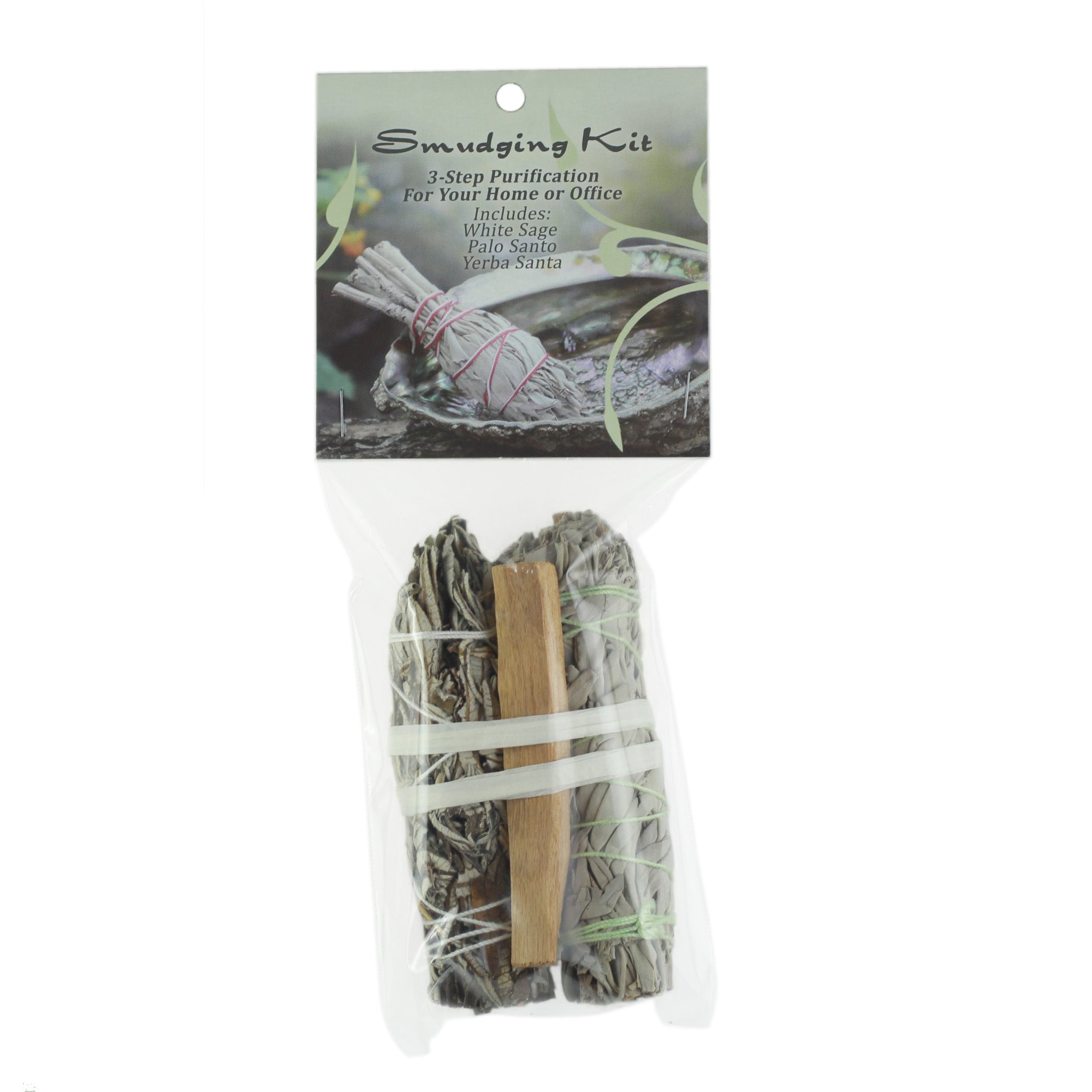 Kit - Smudging Kit Palo Santo - Sage - Yerba Santa - with